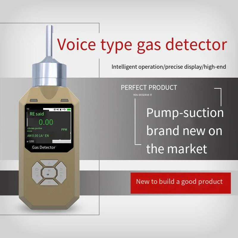 Load image into Gallery viewer, Pump Suction Ethane Gas Detector Alarm Portable Ethane Propane Concentration Tester Pump Suction Monitoring