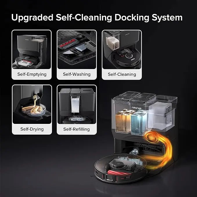 Load image into Gallery viewer, Roborock S8 Pro Ultra Robot Vacuum and Mop, Auto-Drying, 6000Pa Suction, Self-Refilling