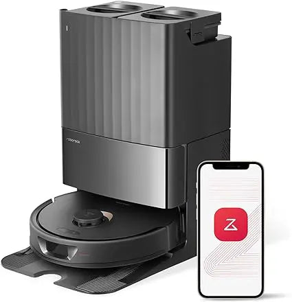Load image into Gallery viewer, Roborock Q Revo Robot Vacuum and Mop, Auto-Drying, Auto Mop Washing 5500Pa Suction, Black