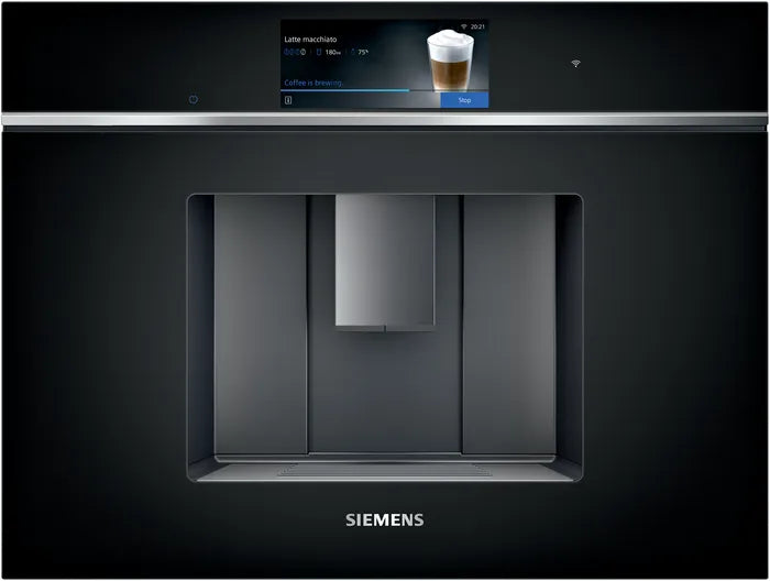 Load image into Gallery viewer, Siemens Home Connect Built In Fully Automatic Coffee Machine, CT718L1B0