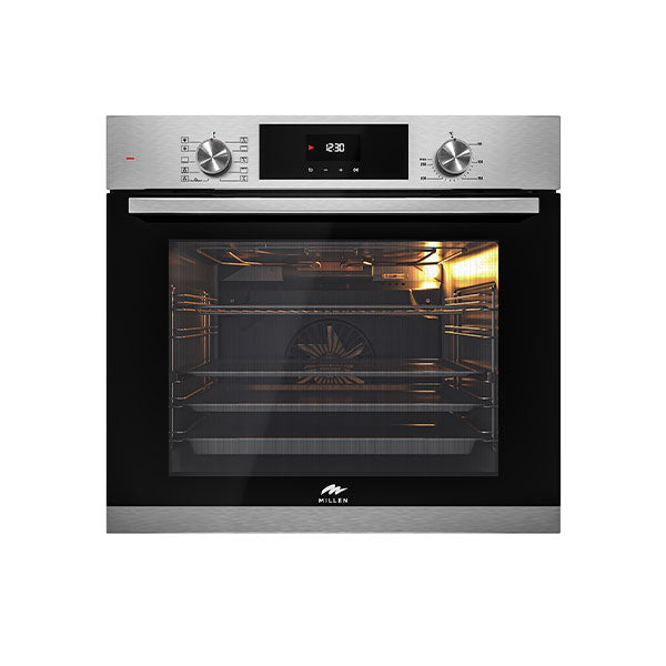Load image into Gallery viewer, Millen 60cm Built-in Electric Oven MEO 6004 IX Stainless Steel 3260W, 3 Year Warranty