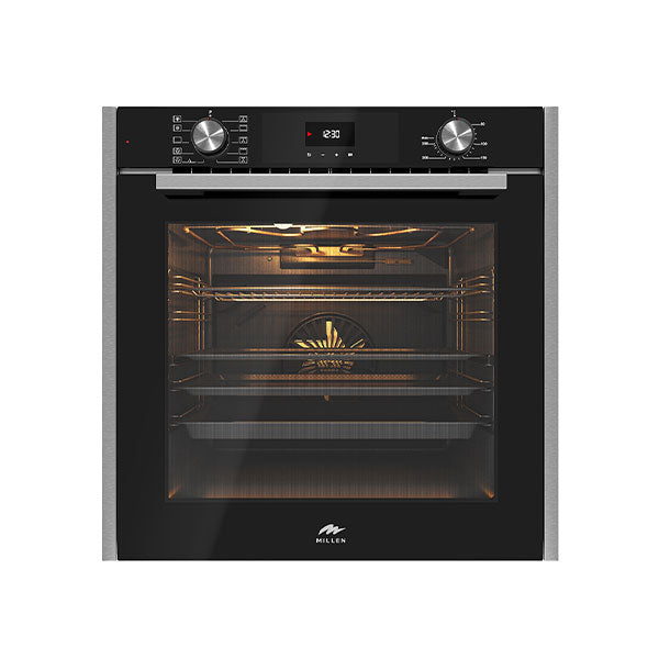 Load image into Gallery viewer, Millen 60cm Built-in Electric Oven MEO 6005 BL 10 Cooking Modes 3260W, 3 Year Warranty
