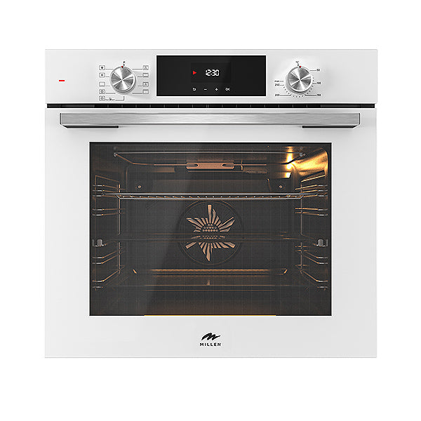 Load image into Gallery viewer, Millen 60cm Built-in Electric Oven MEO 6003 WH 9 Cooking Modes 3260W, 3 Year Warranty