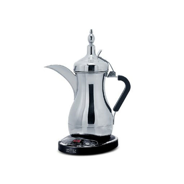 Load image into Gallery viewer, Arab Dalla Arabic Coffee Maker - Silver Design for Authentic Coffee Brewing