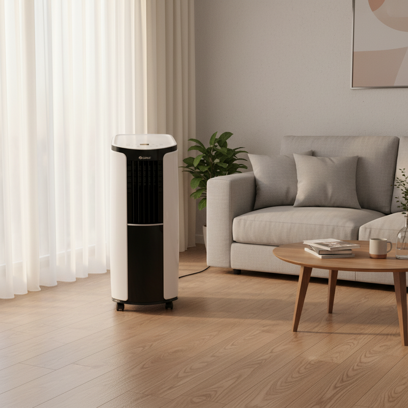 Load image into Gallery viewer, Gree C’matic Portable White Air Conditioner S12C1 1.0 Ton | Compact AC for Efficient Cooling
