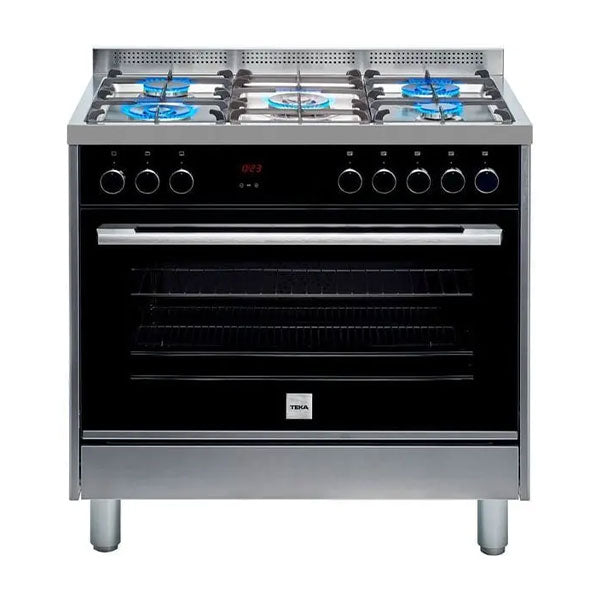 Load image into Gallery viewer, TEKA FS3FF L90GG S S Free Standing Cooker with gas hob and multifunction gas oven in 90cm