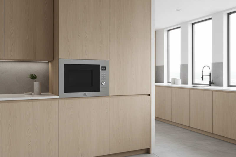 Load image into Gallery viewer, Millen Built-in Microwave Oven MBW 381 SX Touch Screen, 3 Year Warranty