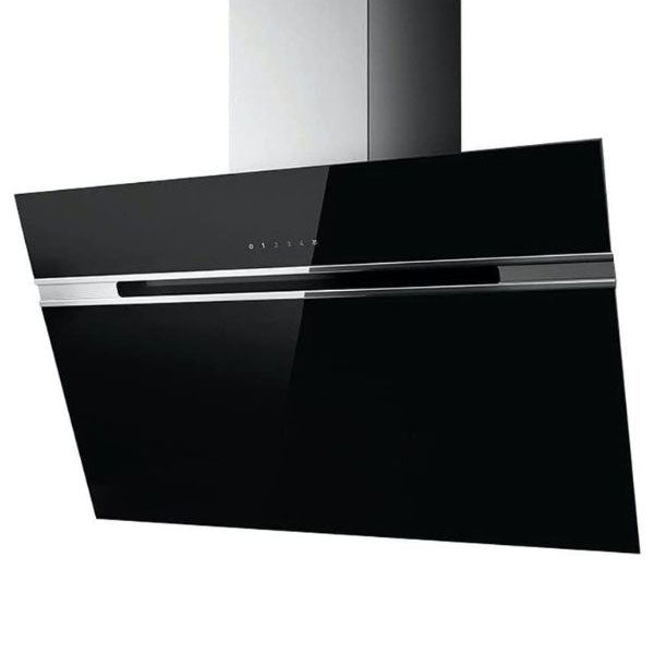 Load image into Gallery viewer, Baumatic Vertical Wall Mounted Hood BMECH9WVBL-3 90cm