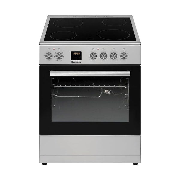 Load image into Gallery viewer, Freestanding Electric Cooker Ceramic PMECEE6ESS 60cm