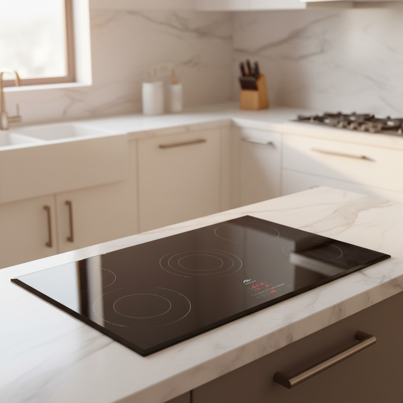 Load image into Gallery viewer, Millen 90cm Built In Electric Hob MEH 902 BL With 5 Heating Zones 8700W, 3 Year Warranty