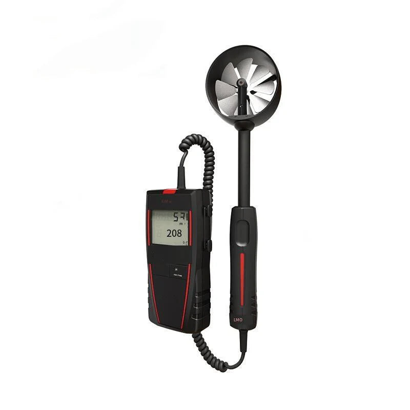 Load image into Gallery viewer, Portable Impeller Anemometer Wind Meter Hand Held Anemometer Wind Temperature