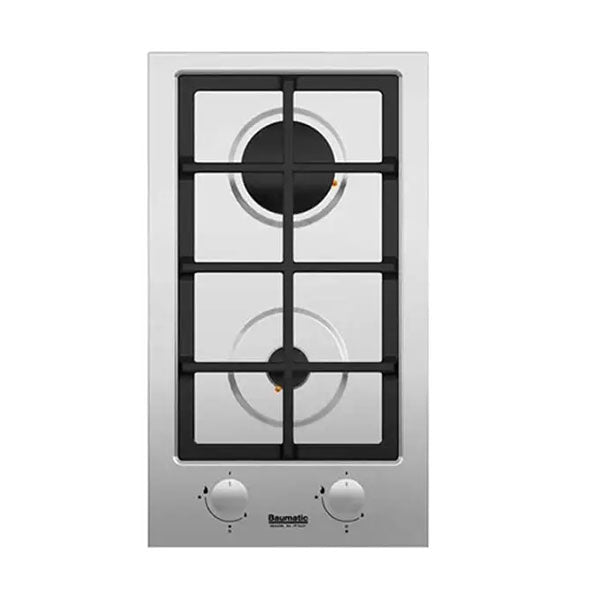 Load image into Gallery viewer, Baumatic Built-in Gas Hob 2 Burner BMEH3GSS-2 30cm