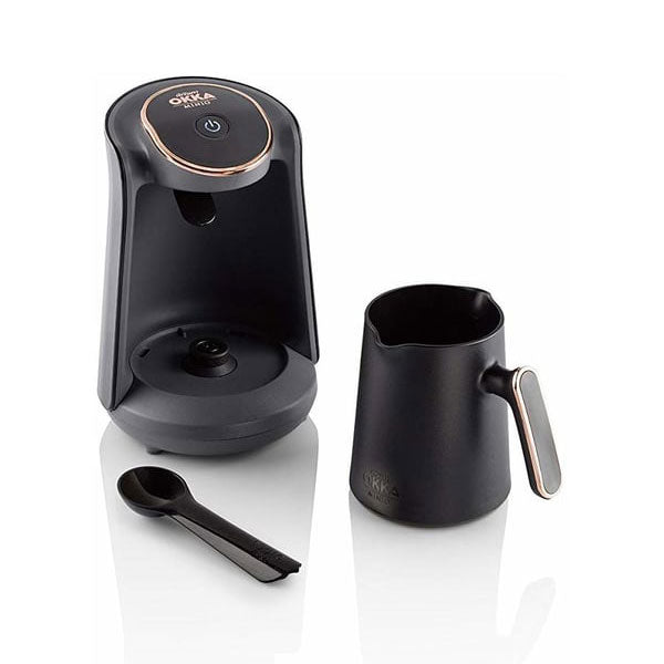 Load image into Gallery viewer, Arzum Okka Minio Semi Automatic Electric Turkish Coffee Machine Gold