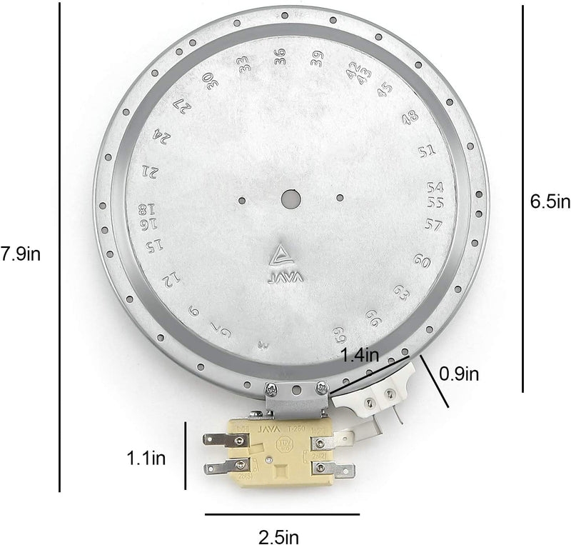 Load image into Gallery viewer, Funmit 6" 318178110 Radiant Surface Burner Element