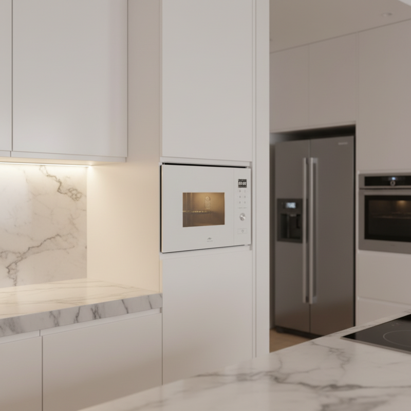 Load image into Gallery viewer, Millen 60cm Built-in Microwave Oven MBW 381 WH, 3 Year Warranty