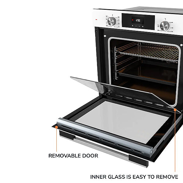 Load image into Gallery viewer, Millen 60cm Built-in Electric Oven MEO 6002 WH 8 Cooking Modes 2500W, 3 Year Warranty