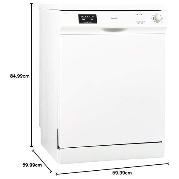 Load image into Gallery viewer, Baumatic Freestanding Dishwasher BMEDW12FW