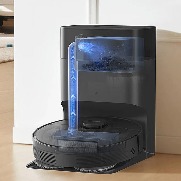 Load image into Gallery viewer, Dreame L10s Plus Self-Empty Robot Vacuum and Mop Black