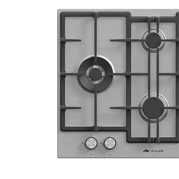 Load image into Gallery viewer, Millen 65cm Built-in 4 Burners Gas Hob MGH 6501 IX Stainless Steel Finishing 9700W, 3 Year Warranty