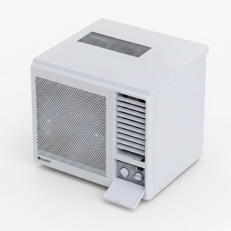 Load image into Gallery viewer, Gree Quies White Window AC P24C3 R 2 Ton | Efficient Rotary Air Conditioner
