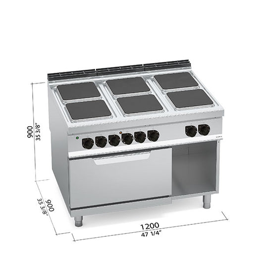 Jesco Electric Ranges 6 Square Plates