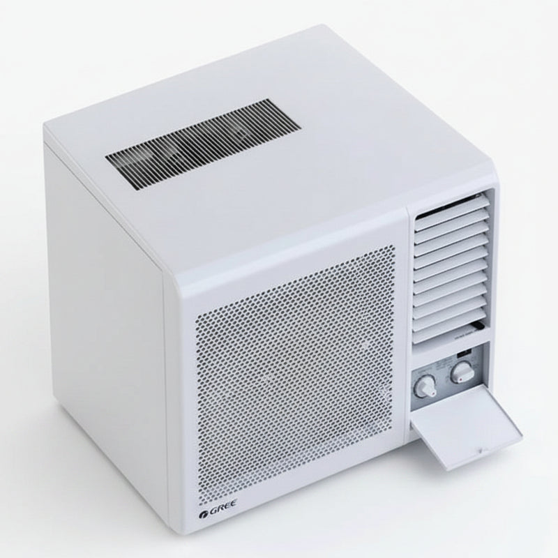 Load image into Gallery viewer, Gree Turbo White Window Air Conditioner P18C3 R 1.5 Ton | Efficient Reciprocating Ac