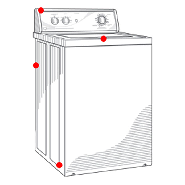 Load image into Gallery viewer, lliance Speed Queen Model LDG30RGS113TW01