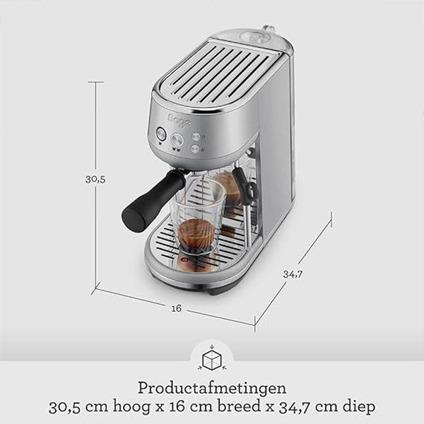 Load image into Gallery viewer, Compact Coffee Maker with Automatic Milk Frother SES450BSS4EEU1