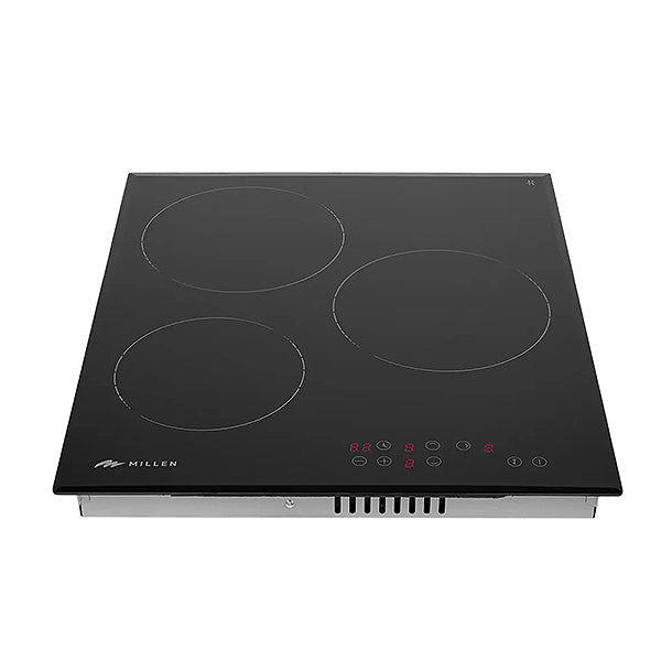 Load image into Gallery viewer, Millen 45cm Built-in Electric Hob MEH 451 BL 3 Heating Zones 4800W Touch Control