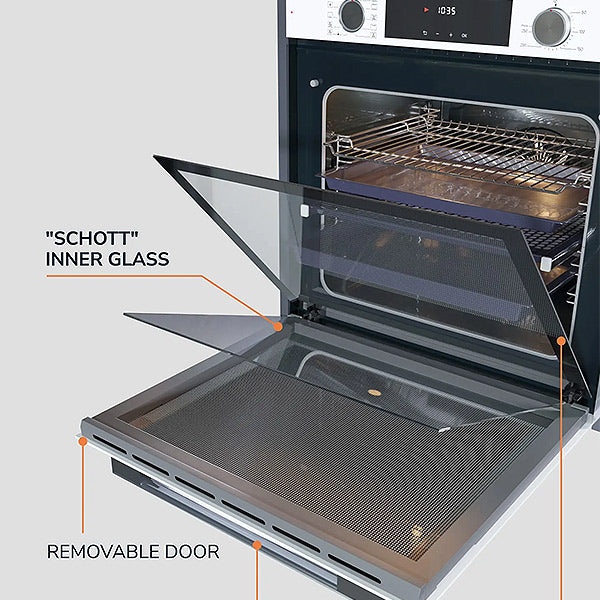 Load image into Gallery viewer, Millen 60cm Built-in Electric Oven MEO 6005 WH 10 Cooking Modes 3260W, 3 Year Warranty