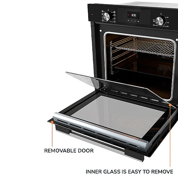 Load image into Gallery viewer, Millen 60cm Built-in Electric Oven MEO 6002 BL 8 Cooking Modes 2500W, 3 Year Warranty