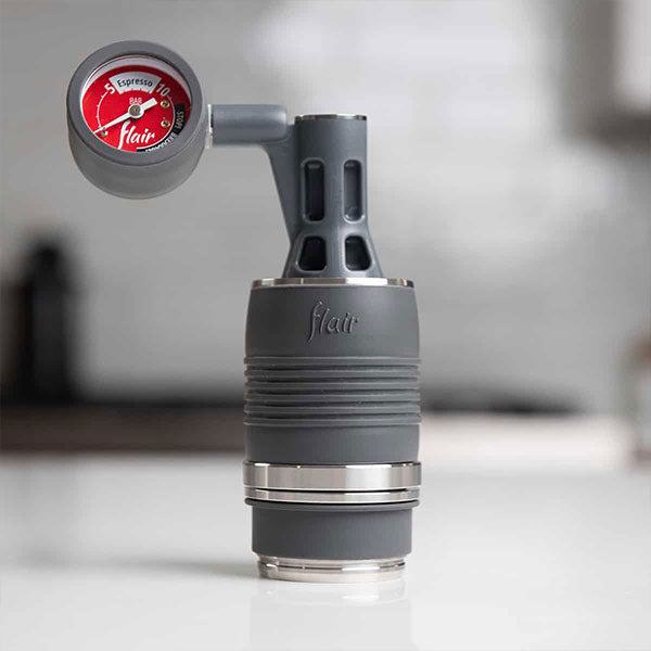 Load image into Gallery viewer, Flair Pro 3 Espresso Maker – 70ml, Black & White with Stainless Steel Drip Tray