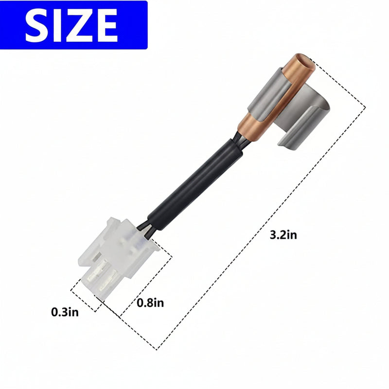 Load image into Gallery viewer, Refrigerator Thermistor with Clip Compatible with Whirlpool