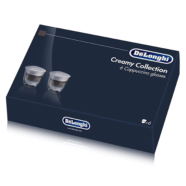 Load image into Gallery viewer, Delonghi Coffee Glasses DLSC301 6pc (190ml)