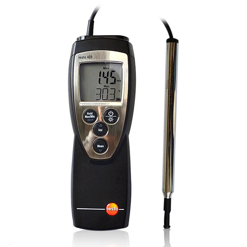 Load image into Gallery viewer, Anemometer Thermal Anemometer Professional Digital Thermal Anemometer Pipe Anemometer Wind Speed And Temperature Measurement