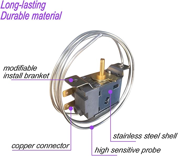 Load image into Gallery viewer, Refrigerator Thermostat WPF-20 Freezer Refrigeration Temperature Controller Universal