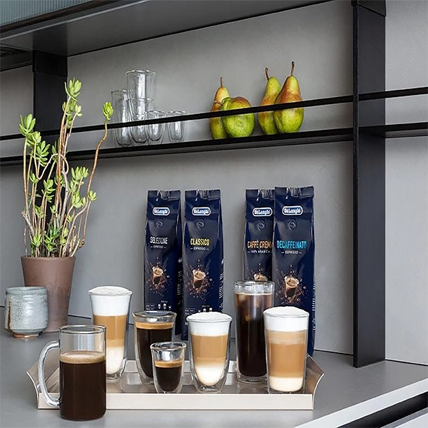 Load image into Gallery viewer, De'Longhi Creamy Collection Cappuccino Coffee Glasses (Pack of 6)