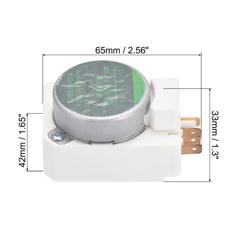 Load image into Gallery viewer, Refrigerator Defrost Timer Replacement AC200/240V TMDF704ED1