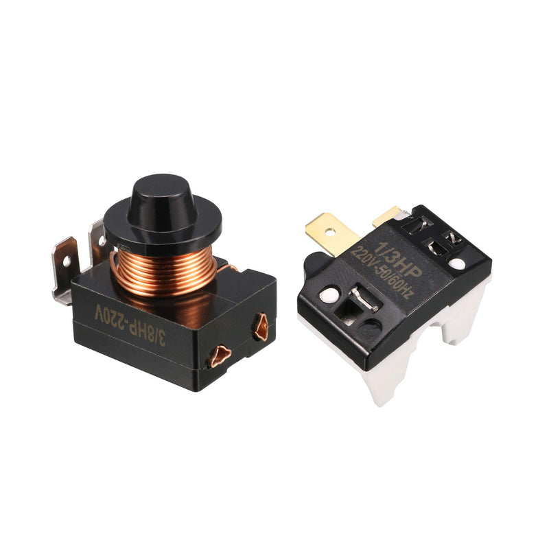 Load image into Gallery viewer, Refrigerator Start Relay 3/8HP 280W and Compressor Thermal Overload