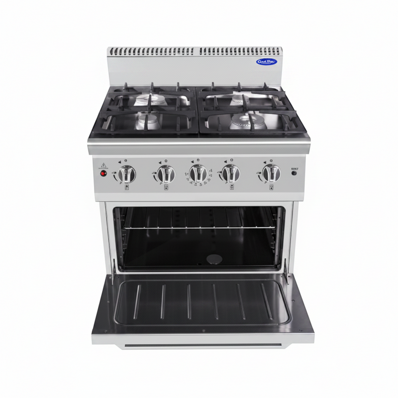 Load image into Gallery viewer, CookRite GAS COOKER ON OVEN AT9G4BO-2