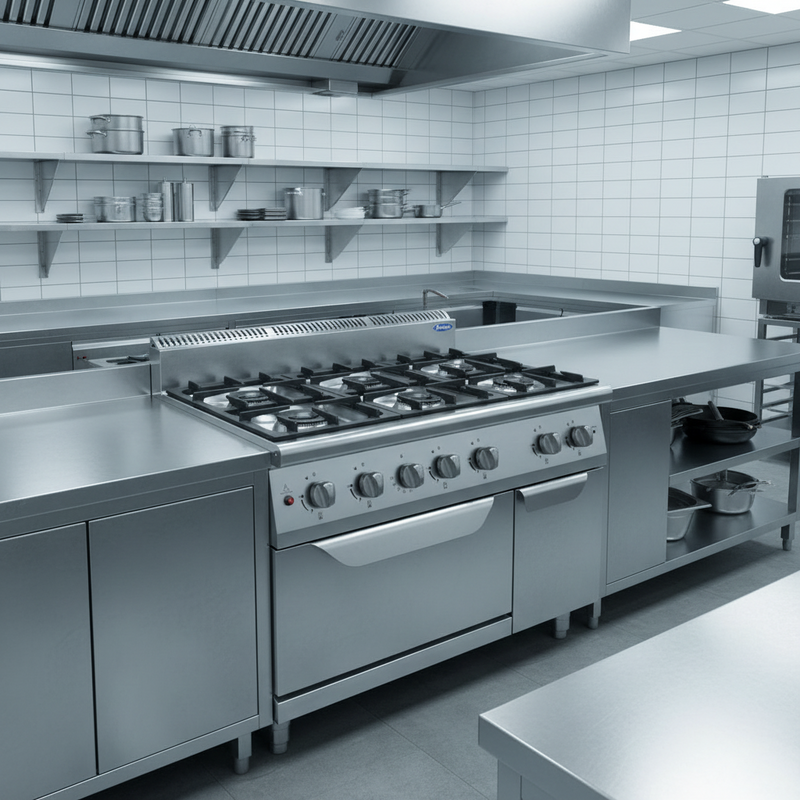 Load image into Gallery viewer, CookRite GAS COOKER ON OVEN AT9G6BO-2