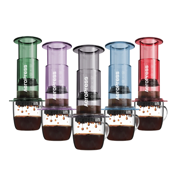 Load image into Gallery viewer, AeroPress Coffee Maker Clear & Colors