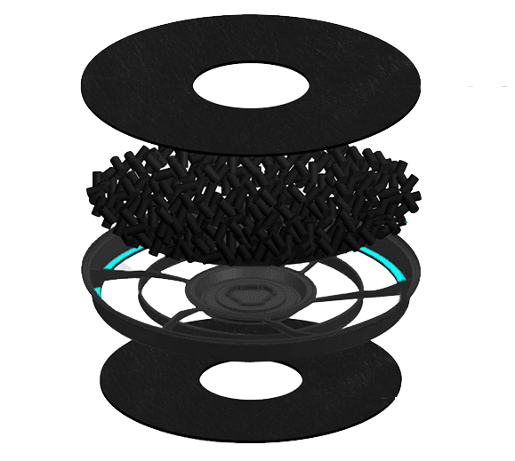 Load image into Gallery viewer, Activated Cooker Hood Carbon Charcoal Filter For Faber-Zanussi-Franke-Smeg-Roblin-EFF57-1120017979-KITFC31-5403004 2 Pack