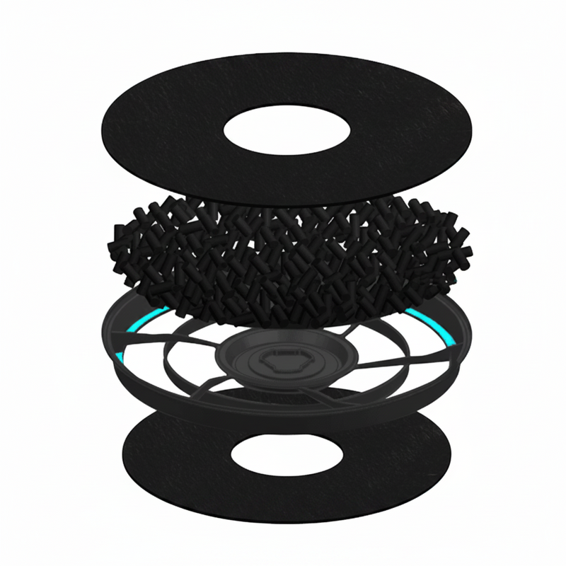 Load image into Gallery viewer, Activated Cooker Hood Carbon Charcoal Filter For Faber-Zanussi-Franke-Smeg-Roblin-EFF57-1120017979-KITFC31-5403004 2 Pack
