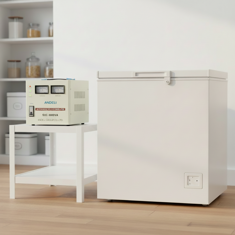 Load image into Gallery viewer, Andeli Voltage Stabilizer SVC 3000 VA 3 KW Single (1) Phase 220V
