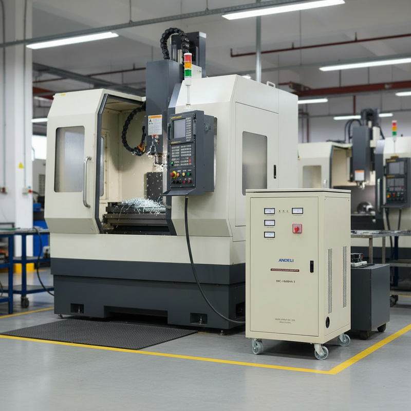 Load image into Gallery viewer, Andeli Fully Automatic Stabilizer SVC 75000 VA 75 KW Three (3) Phase 380V