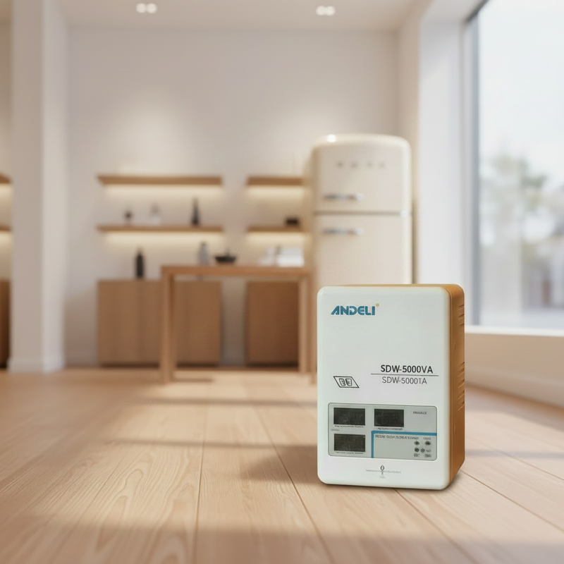 Load image into Gallery viewer, Andeli Automatic Voltage Stabilizer SDW 5000 VA 5 KW Single Phase 220V