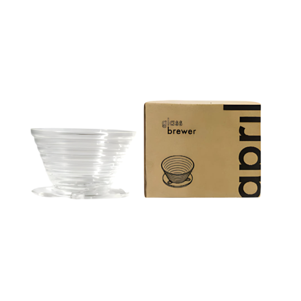 Load image into Gallery viewer, April Pour Over Glass Brewer – Manual Coffee Dripper