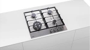 Load image into Gallery viewer, Baumatic BMEH6GGSS 60cm Built-In Gas Hob - 4 Burner with Wok, Stainless Steel