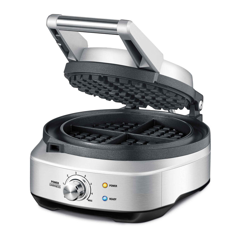 Load image into Gallery viewer, Sage BWM520BSSUK Waffle Maker: The No-Mess Waffle Brushed Stainless Steel
